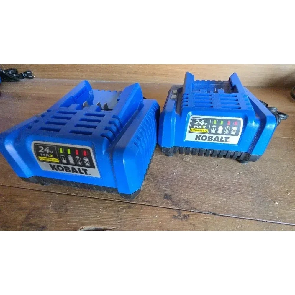 Set of 2 Kobalt 24v Charging Stations